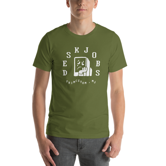 Sad Computer T-Shirt (Olive)